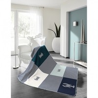 Фото Плед Biederlack Soft Co Trend Lobster 150x200 см 750853