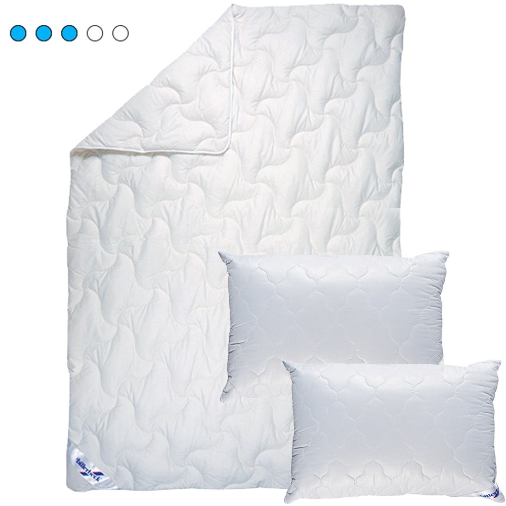 Комплект Billerbeck Ковдра Наталія Стандартна 200х220 см 0104-20-03 + Подушка Лілія 50х70 см 2 шт 1331-15-57